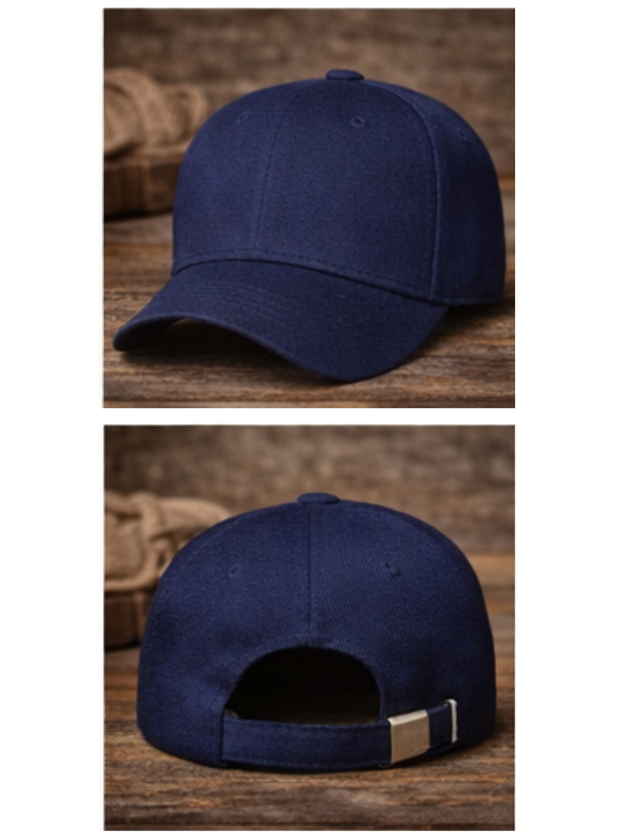 Gorra Lona Azul Navy — Lona | Hombre | ENKI