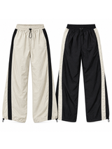 Pack x2 Pantalón Edge Line Baggy para Hombre | Hueso y Negro 1