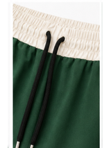 Pantalón Deportivo Mujer Verde Bicolor Oversized - Tela Nova | ENKI 6