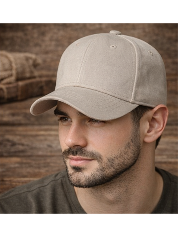 Gorra Lona Beige — Lona | Hombre | ENKI