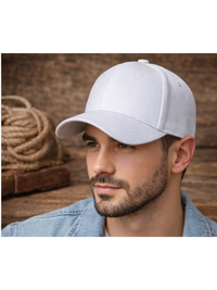 Gorra Lona Blanco — Lona | Hombre | ENKI