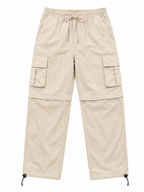Pantalón Cargo Convertible Hueso — Tela Mojada | Mujer | ENKI - ENKI ModaStyle