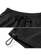 Pantalón Cargo Convertible Negro Mujer | Tela Mojada 2 en 1 - ENKI ModaStyle