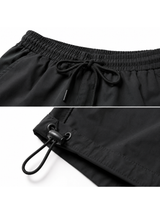 Pantalón Cargo Convertible Mujer Negro | Tela Mojada 2 en 1 5