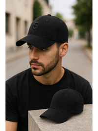 Gorra Corduroy Negro — Corduroy | Hombre | ENKI