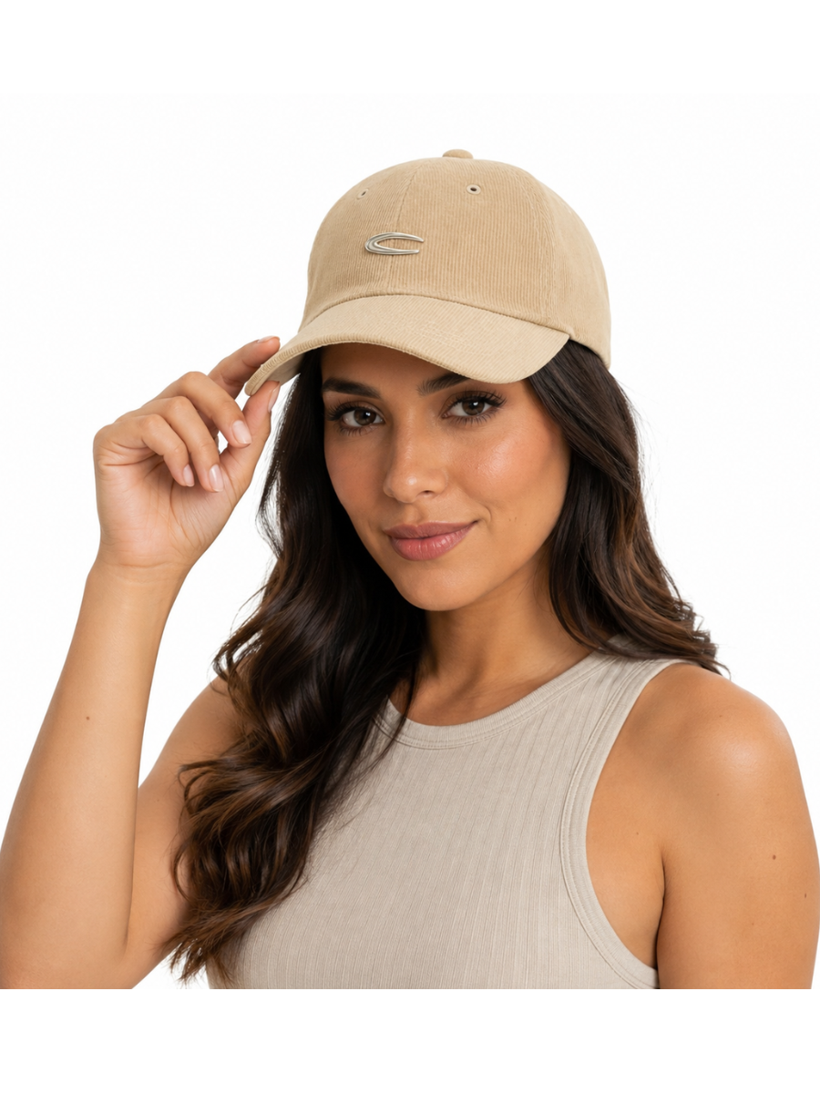 Gorra Corduroy Beige — Corduroy | Mujer | ENKI