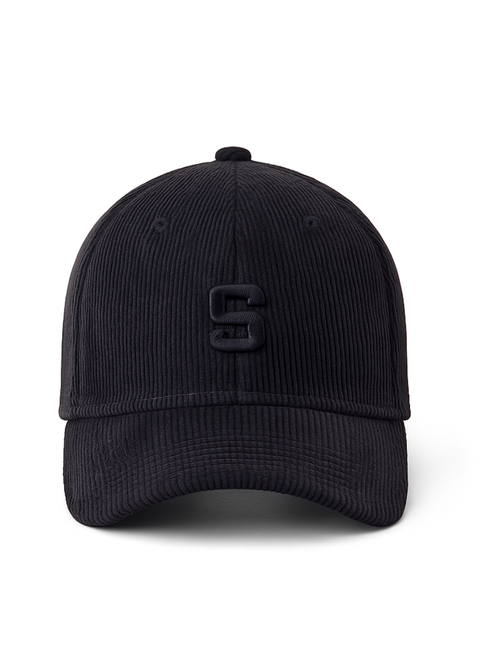 Gorra Corduroy Negro — Corduroy | Hombre | ENKI