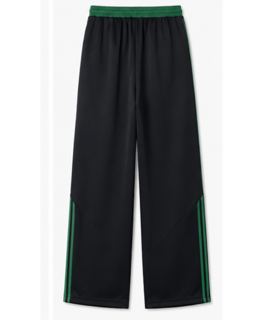 Pantalón Deportivo Oversized Negro Mujer | Tela Nova - ENKI ModaStyle