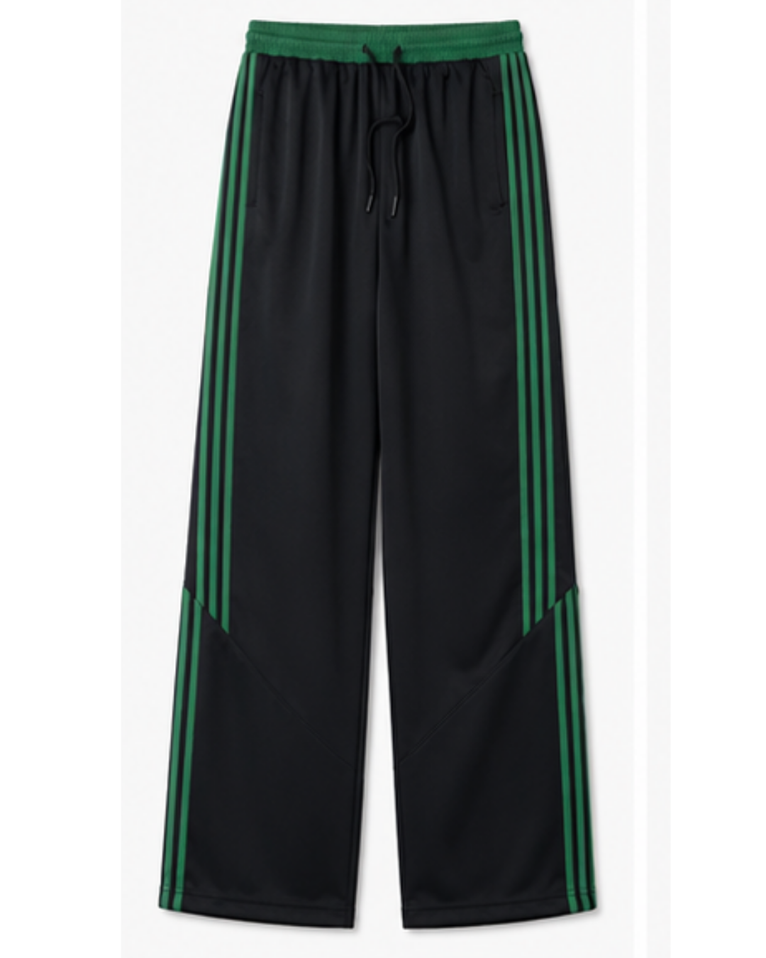 Pantalón Deportivo Oversized Negro Mujer | Tela Nova - ENKI ModaStyle