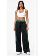 Pantalón Deportivo Oversized Negro Mujer | Tela Nova - ENKI ModaStyle