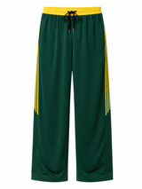 Pantalón Deportivo Oversized Verde Amarillo — Tela Nova | Hombre | ENKI 5