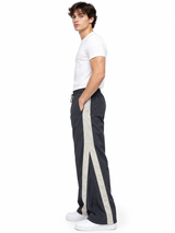 Pack x2 Pantalón Edge Line Baggy Tela Mojada para Hombre | Gris y Azul 3