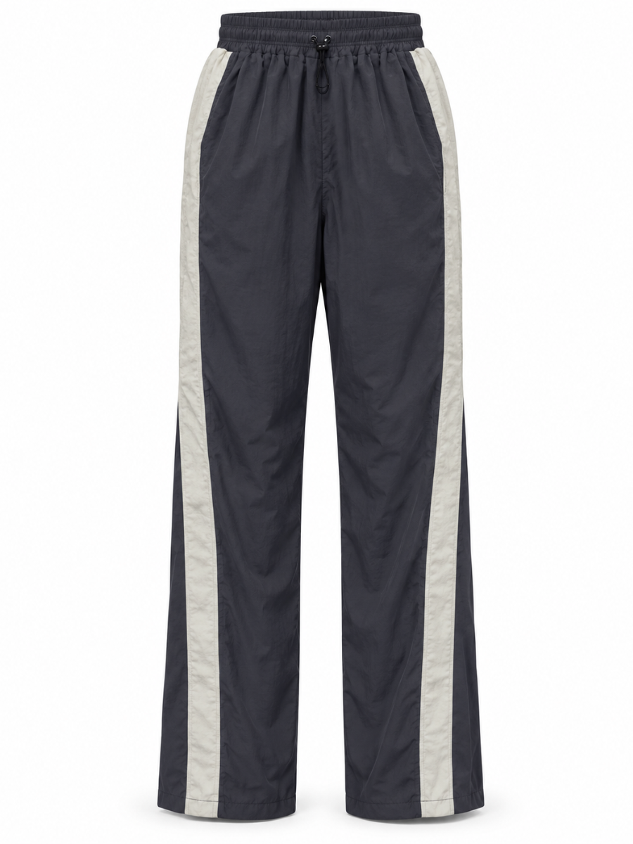 Pantalón Edge Line Baggy Azul para Hombre | Tela Mojada