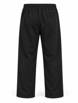 Pantalón French Terry Hombre Negro | Recto Cómodo Casual | ENKI 5