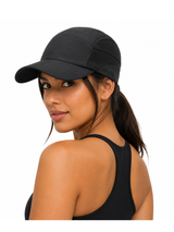 Gorra Deportiva Tazlam con Malla Negro — Tela Tazlam | Mujer | ENKI 3