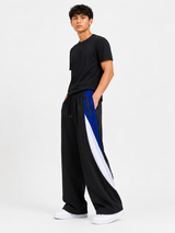 Pantalón Deportivo Wide Leg Hombre Buzo Jogger Ancho con Bolsillos y Cierre Tela Nova Cómodo Casual Urbano 6