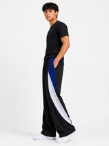 Pantalón Deportivo Wide Leg Hombre Buzo Jogger Ancho con Bolsillos y Cierre Tela Nova Cómodo Casual Urbano 7