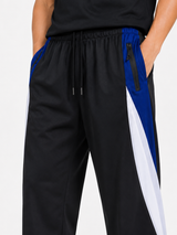 Pantalón Deportivo Wide Leg Hombre Buzo Jogger Ancho con Bolsillos y Cierre Tela Nova Cómodo Casual Urbano 2