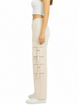 Pantalón Cargo Multi-Bolsillo Stone Stretch — Mujer | ENKI 7