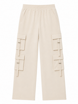 Pantalón Cargo Multi-Bolsillo Stone Stretch — Mujer | ENKI 11