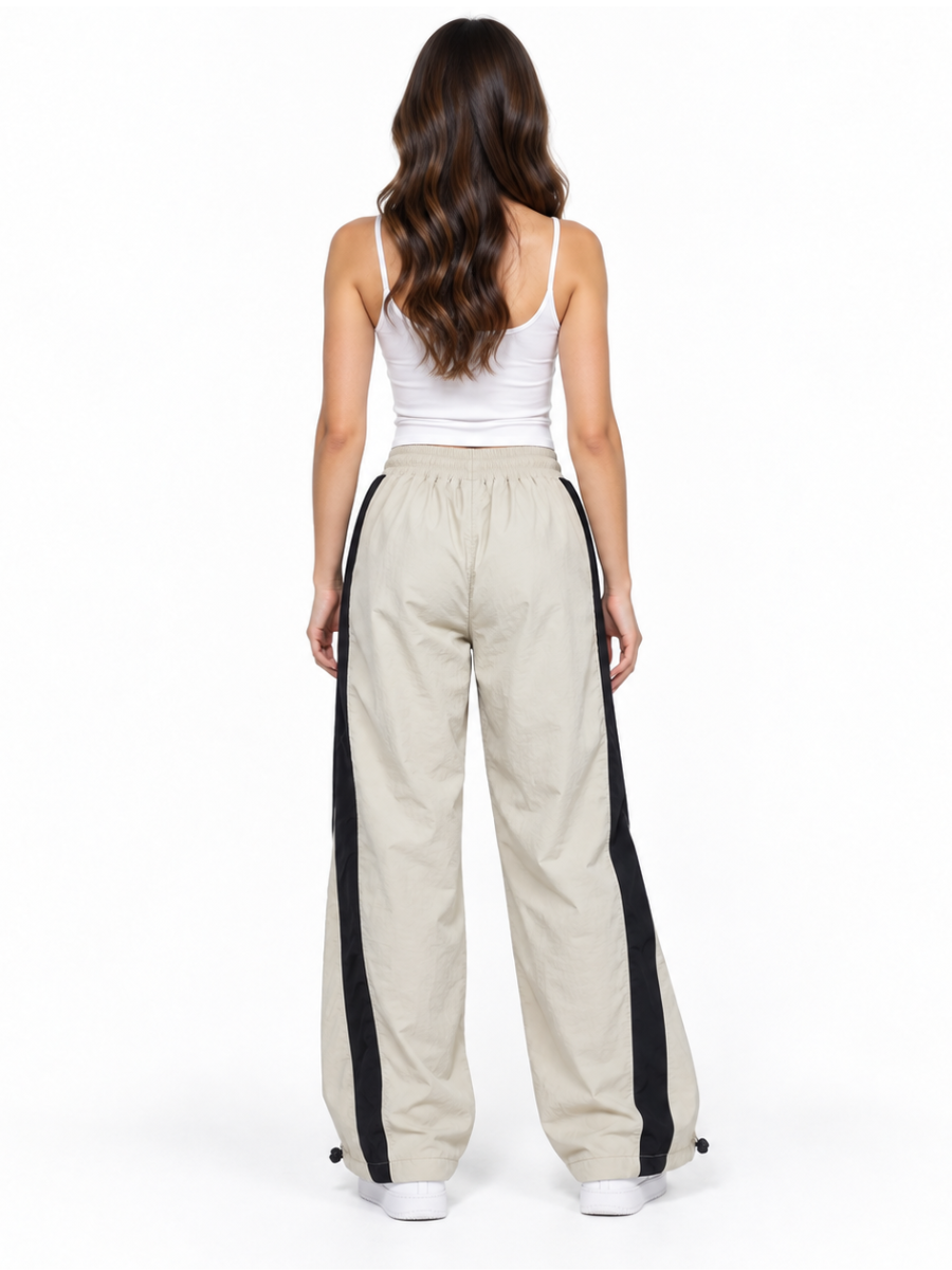 Pantalón Aura Oversized para Mujer | Tela Mojada