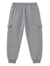 Jogger Cargo Gris — Algodón Franela | Rib en Bota | Hombre | ENKI 5