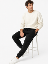 Jogger French Terry Negro — Algodón 20/1 | Hombre | ENKI 4