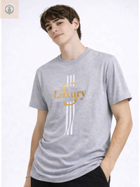 Polo Hombre Lujo Algodón Jersey Cuello Redondo - Estilo y Comodidad