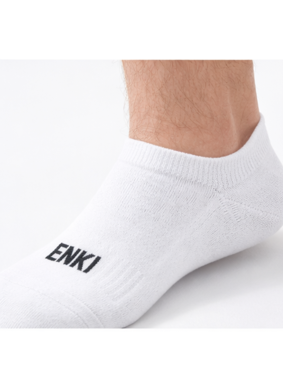 Pack x6 Medias Deportivas Blancas — Algodón | Hombre | ENKI