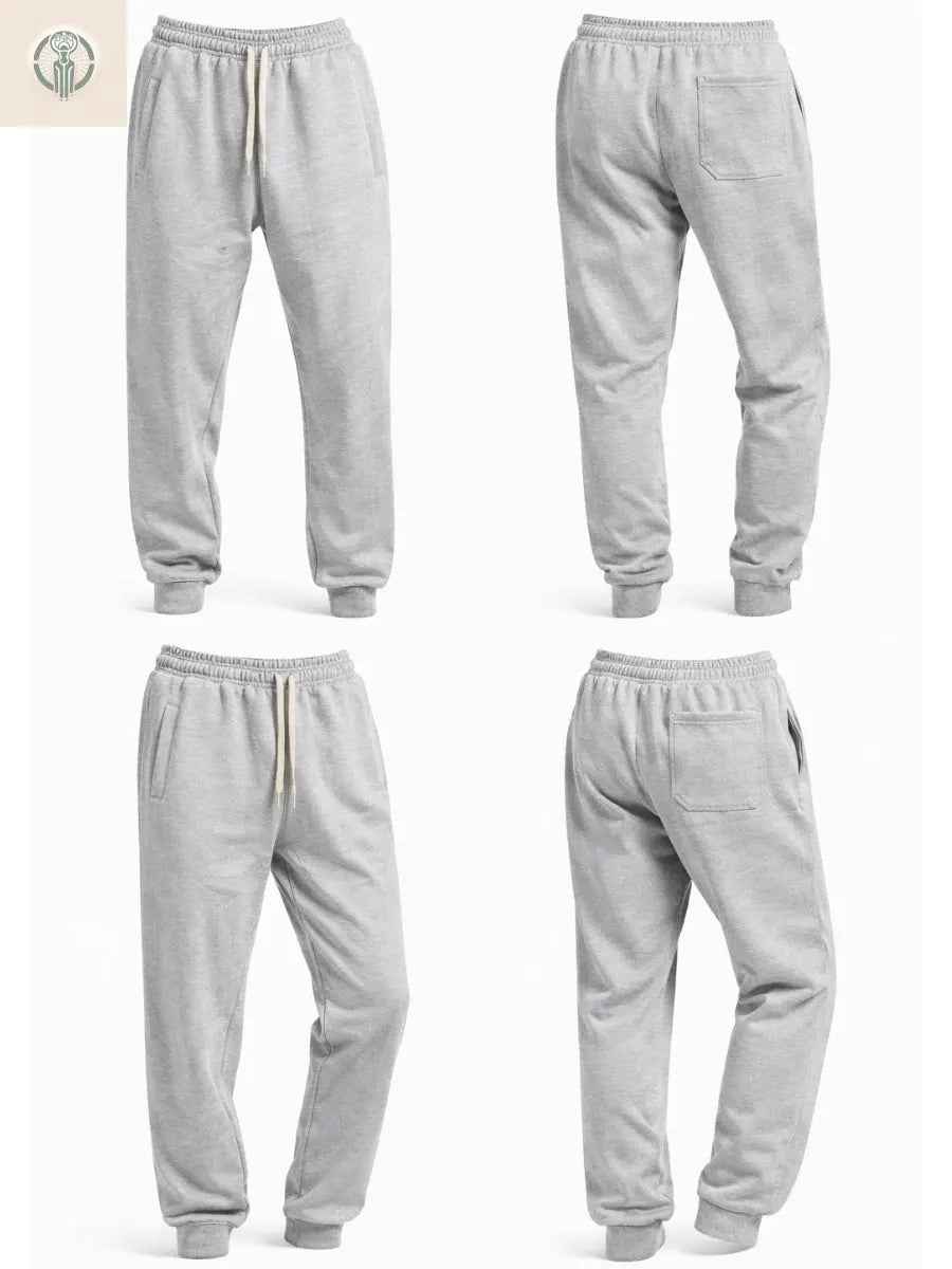 Jogger Hombre Franela Reactiva 20/1 - Confort Premium y Color Duradero ENKI ModaStyle