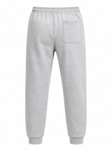 Pantalón Jogger Hombre Gris Melange Franela 6