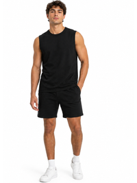 Polo Manga Cero Jersey Negro — Tela Jersey | Hombre | ENKI