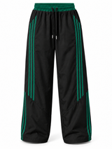 Pantalón Deportivo Parachute Tela Nova Hombre | Franjas Laterales Bicolor | ENKI 3