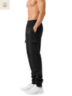 Jogger Cargo Hombre Franela Premium Cintura Elástica