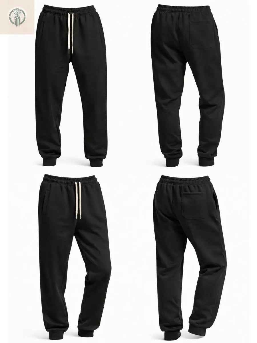 Jogger Hombre Franela Reactiva 20/1 - Confort Premium y Color Duradero ENKI ModaStyle
