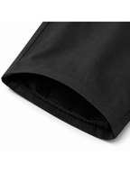 Pantalón deportivo recto hombre NEGRO detalle de malla interna