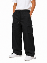 Pantalón Cargo Oversized Tela Nova — Hombre | ENKI 2