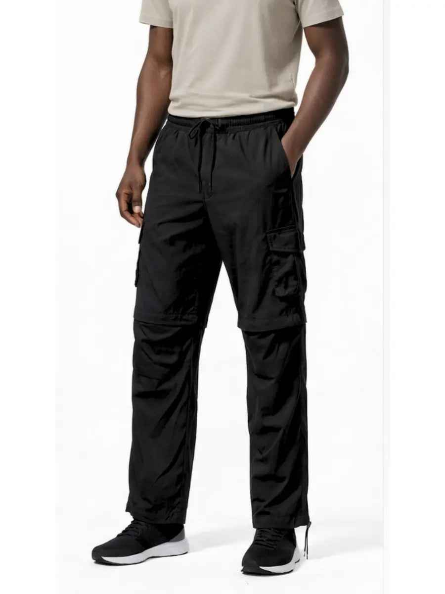 Pantalón Convertible 2 en 1 Cargo Hombre Tela Mojada
