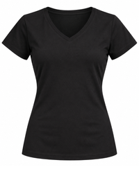 Polo Cuello V Mujer en Jersey | Corte Princesa | ENKI