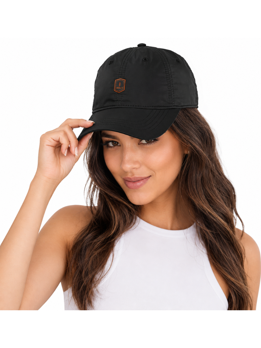 Gorra Tela Mojada Negro — Mujer | ENKI