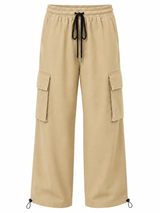 Pantalón Cargo Oversized Beige — Tela Nova | Hombre | ENKI 4