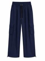 Pantalón Cargo Oversized Azul Marino — Tela Nova | Hombre | ENKI 5