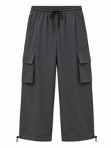 Pantalón Cargo Oversized Gris Oscuro — Tela Nova | Hombre | ENKI 6