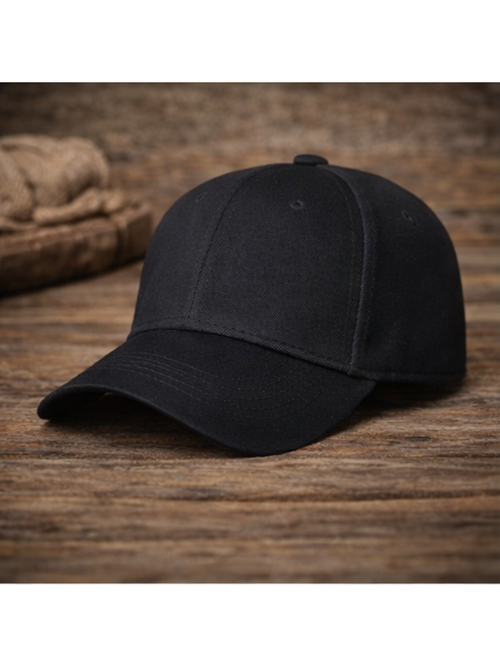 Gorra Lona Negro — Lona | Hombre | ENKI
