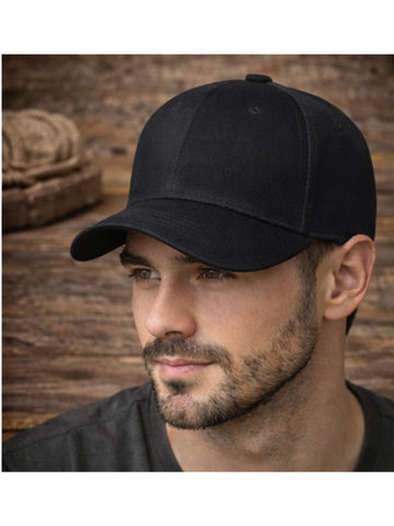 Gorra Lona Negro — Lona | Hombre | ENKI