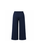 Pantalón Palazzo Azul Marino — Algodón Franela | Pierna Ancha | Mujer | ENKI 6