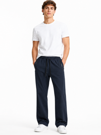 Pantalón Deportivo con Malla Interna Azul — Tela Nova | Hombre | ENKI