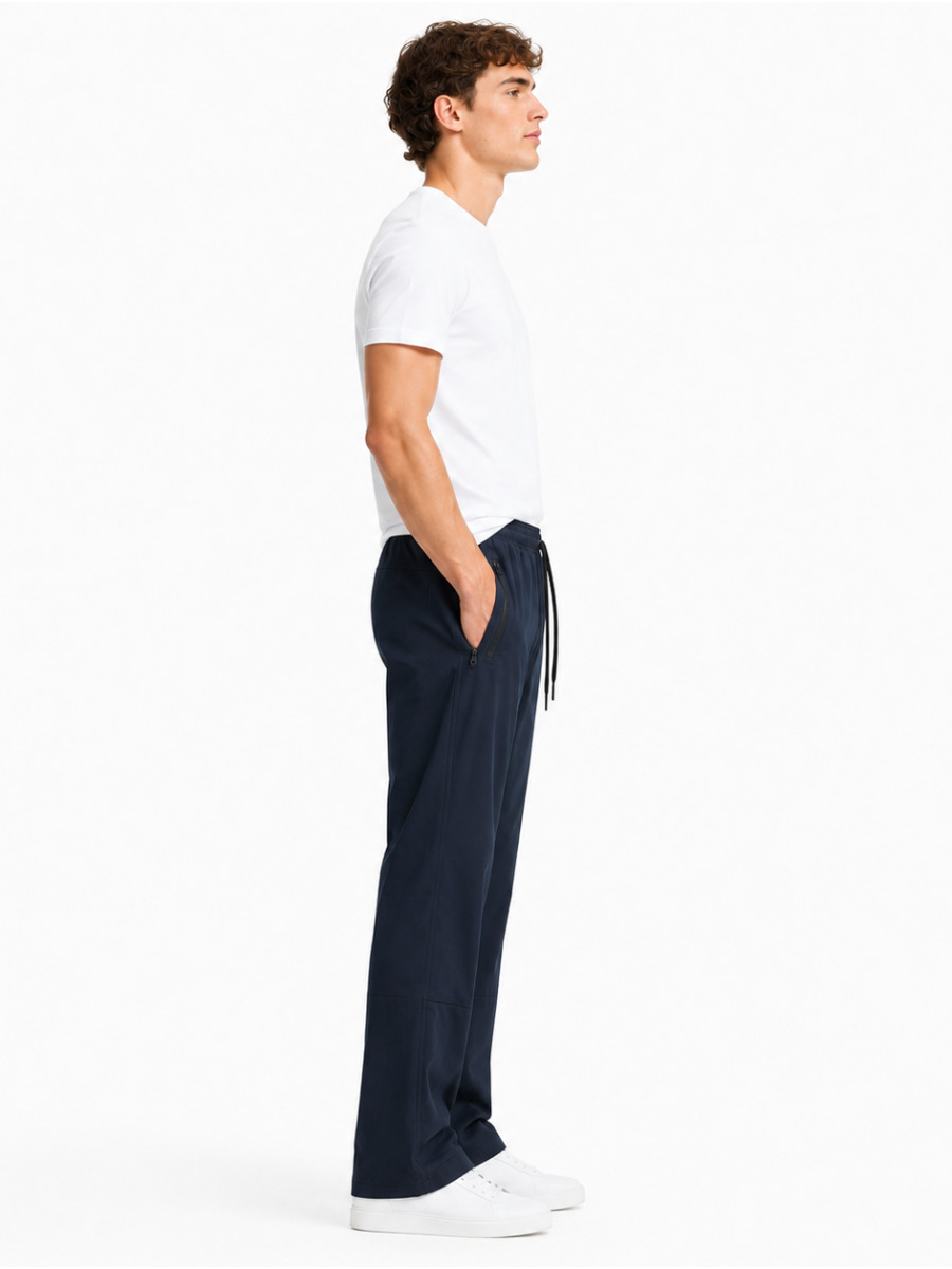 Pantalón Deportivo con Malla Interna Azul — Tela Nova | Hombre | ENKI