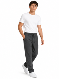 Pantalón Deportivo con Malla Interna Gris — Tela Nova | Hombre | ENKI