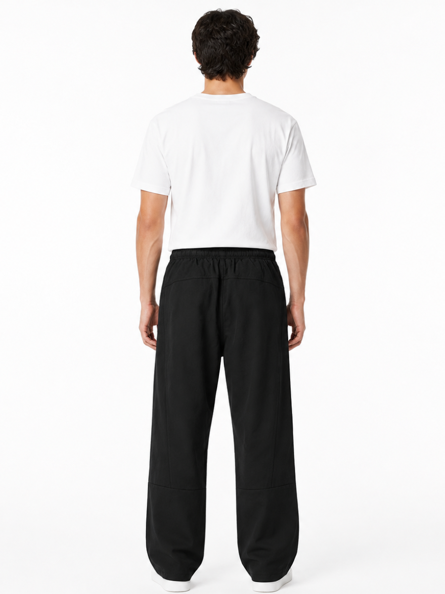Pantalón Deportivo con Malla Interna Negro — Tela Nova | Hombre | ENKI